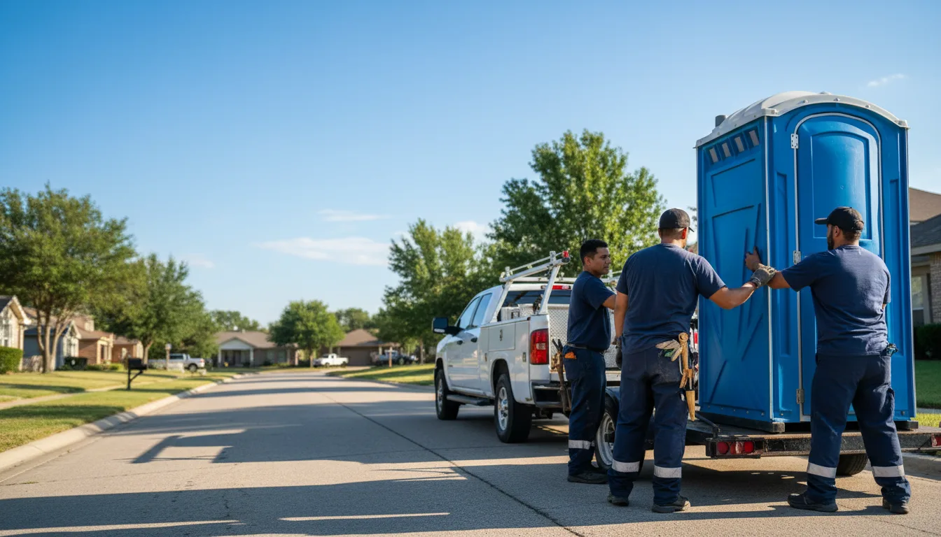 Portable Toilet Rental in New Castle, IN near me